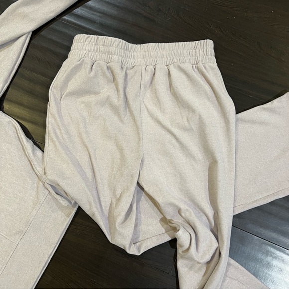 NWOT RBX Mock Neck Sweater and Pant Set in Light Gray Size Medium - Picture 7 of 7